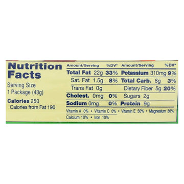 1.5 oz Whole Natural Almond Nuts