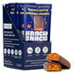 Krackd Snacks Keto Milk Chocolate Snack Bars - Vegan, Low Carb, On-the-Go, Low Calorie Snack, Chocolate Candy with Peanut Butter