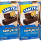 Tastykake Tastycrisps Peanut Butter Filled Chocolate Coated Wafers, FOUR 18 oz. Boxes