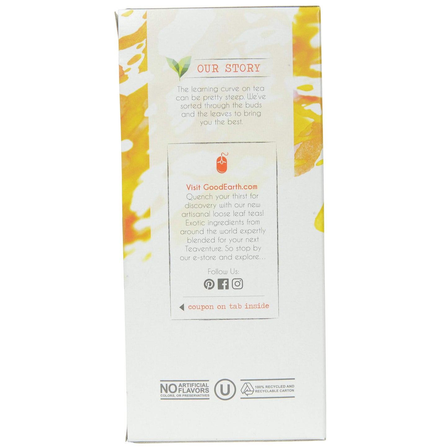 Good Earth Sweet and Spicy Herbal Tea Bags, Caffeine-Free, 25 Count (Pack of 3)