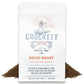 Crockett Decaf Ground Coffee – Bold Flavor, Smooth Body – 12 Ounce Pack