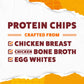 WILDE Protein Chips Chicken & Waffles, High Protein Snacks for Adults, Keto Chips, Gluten Free, Low Carb Snack Box Made with Rea