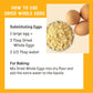Judee s Gluten Free Dried Whole Egg Powder - Versatile Baking with Egg Powder - Camping & Backpacking with Protein Mix - Long-T