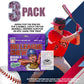 Big League Chew- Ground Ball Grape Flavored Shredded Bubble Gum- 3 Pack- 2.12Oz Each Plus Rus Candy Company Pocket Bag Bundle (G