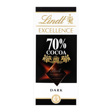 Lindt Excell 70 Percent Dark, 100 g