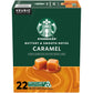 Starbucks K-Cup Coffee Pods, Caramel Flavor, 100% Arabica, 22 Count
