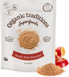 Organic Traditions Organic Apple Peel Powder, Apple Fiber Powder with Wholefood Vitamin C, Air Dried Apple Powder for Smoothies Baking Oatmeal and Recipes, Vegan Non GMO Powdered Fruit, 100g / 3.5oz