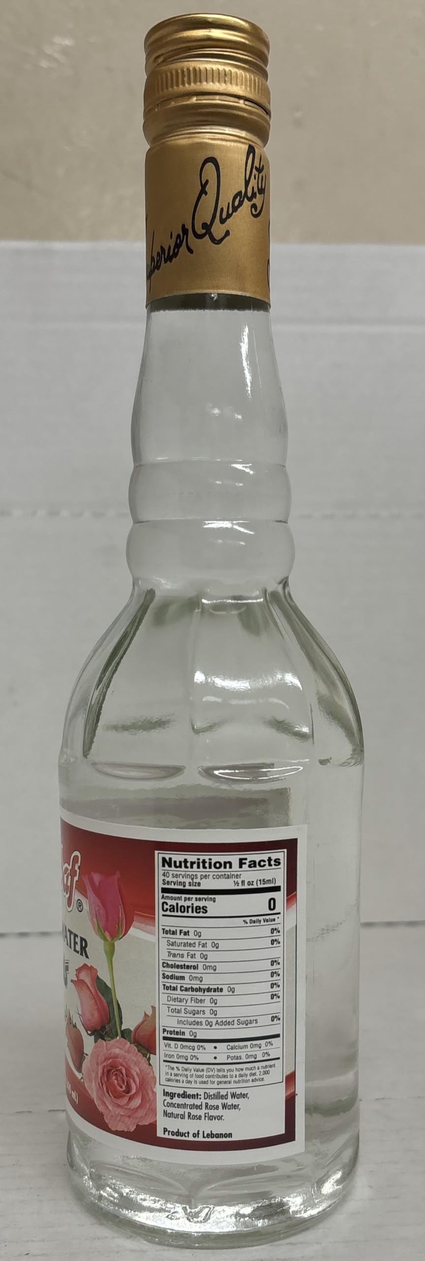 Sadaf Rose Water - 20 Fl Oz (Pack of 1)