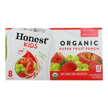 Kids Drink, 95% organic, Superfruit Punch, 8/6.75Fluid Oz (pack of 4)4