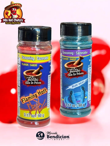Generic Flaming Hot Chili Powder - Blue Taki Flavor, 2 Pack