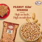 Aiva Raw Spanish Peanuts (5 Lb) Bulk - Whole Unsalted Peanuts For Snacking, Cooking, And Baking | Product Of Usa | Spanish Premi