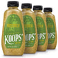 KOOPS Horseradish Mustard - Bold & Zesty, Gluten-Free, Kosher, 12 Oz, Pack of 4