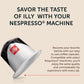 Illy Aluminum Espresso compact pieces for Nespresso - Forte Extra Bold Roast - Rich Flavor - 10 Count (Pack of 5)
