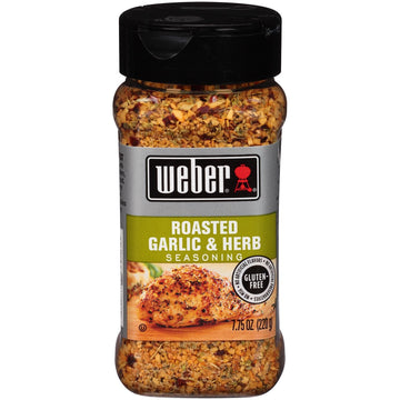 Weber Roasted Garlic & Herb Seasoning - 7.75 Ounce (3 Pack)