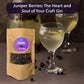 Cure wid Pure Dried Juniper Berries 4oz | Wild Harvested  Non-GMO Additives & Preservative-Free Organic Juniper Berries Whole in Eco-Friendly Resealable Bag |Elevate Meats  Soups  Teas & More