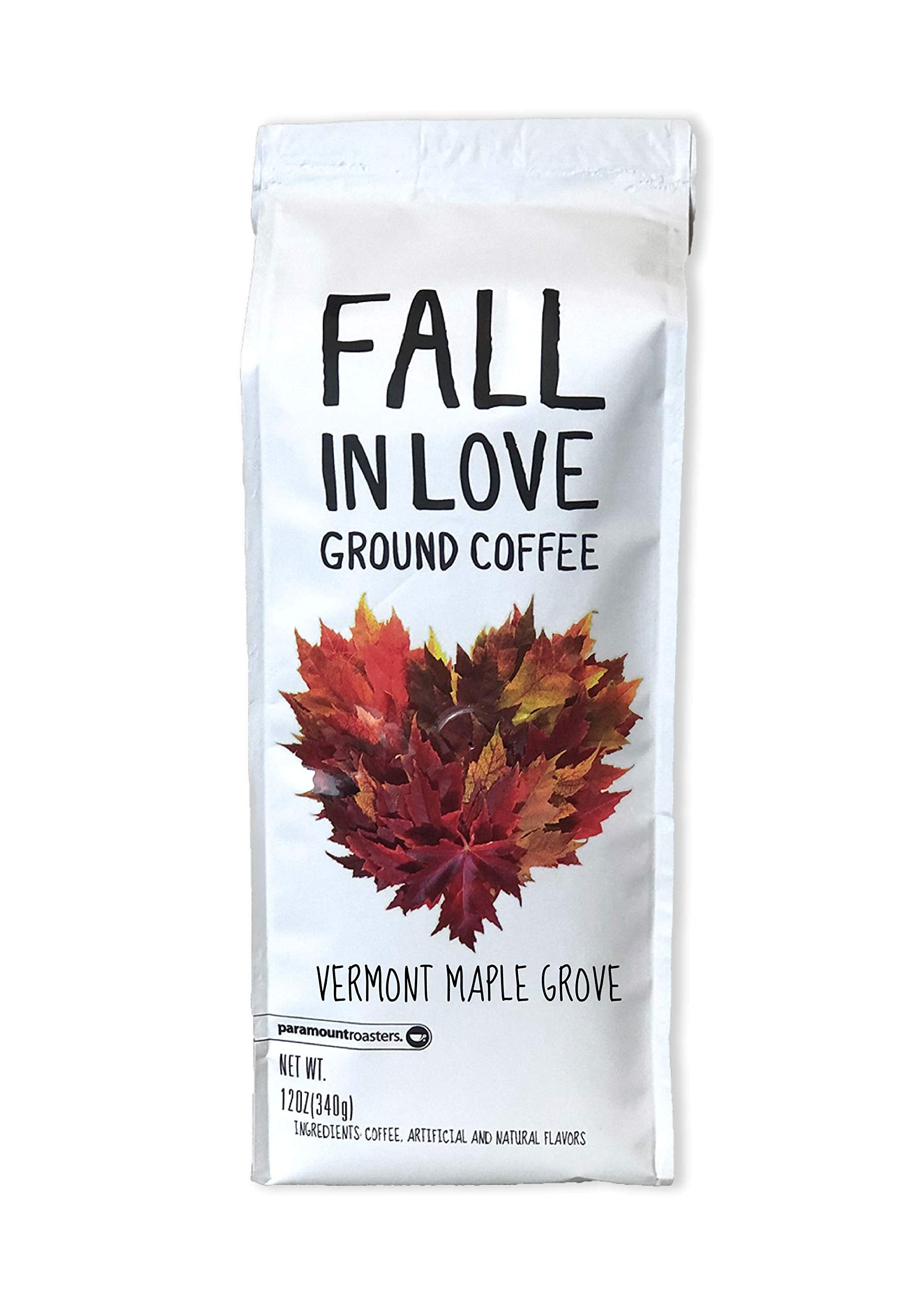 Paramount Roasters, Fall In Love Vermont Maple Grove Ground Coffee, 1-12 ounce package from Paramount Coffee Company