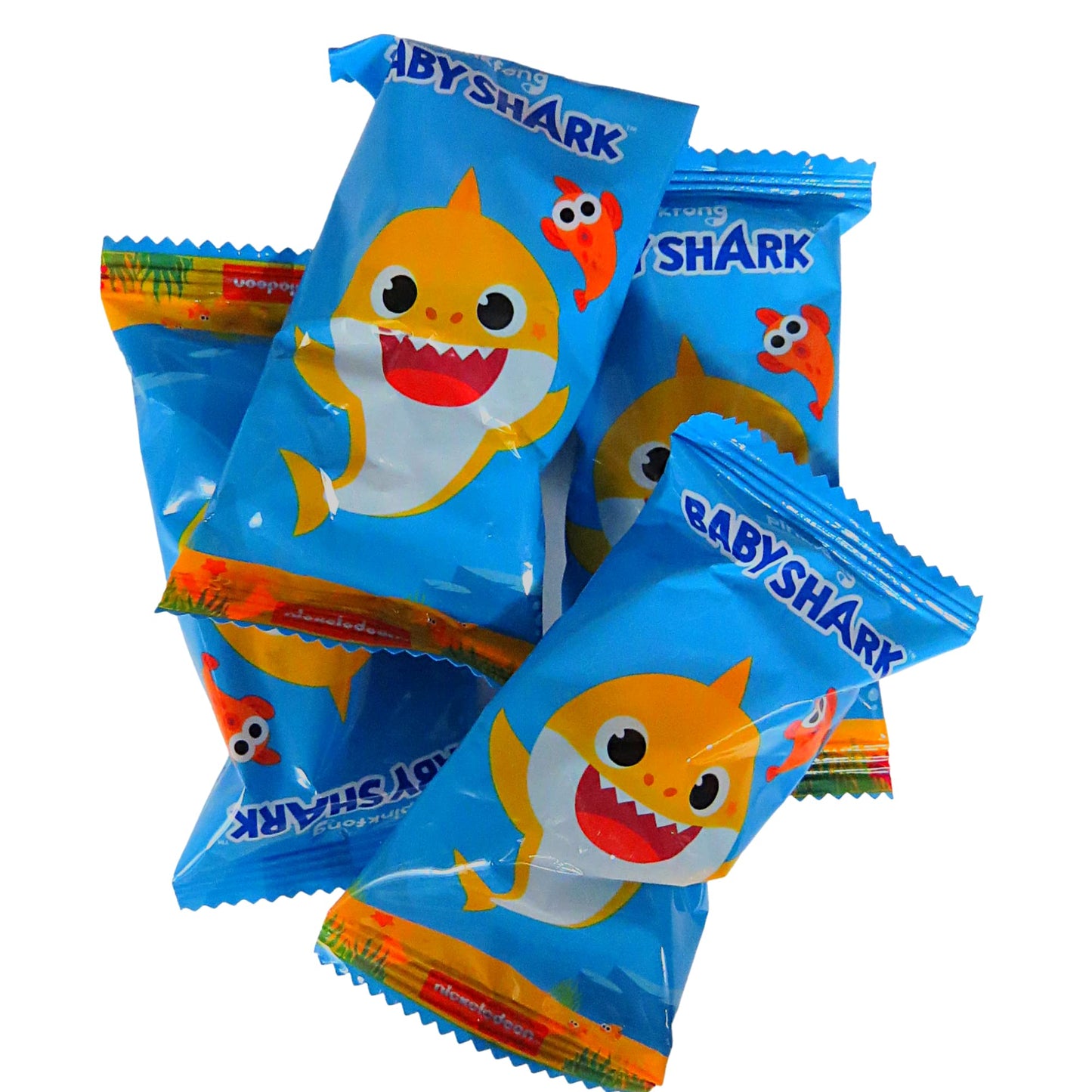 Imaginings 3 Baby Shark Lollipop Rings, Assorted Fruit Flavors, 20 Count, Individually Wrapped