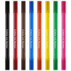 Jewem (Upgrade) Edible Markers for Cookie Decorating, 8Pcs Food Coloring Pens, Double Side Food Grade Pens with Fine & Thick Tip