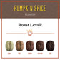 San Diego Coffee Pumpkin Spice, Medium Roast, Whole Bean Coffee, 16-Ounce Bag Caf   en grano tostado