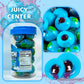 APEXY Gummy Candy with Fruity Liquid Center, Fat Free, Space-Themed, Large 11.42oz, Great for Halloween and Parties