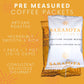 SARASOTA COFFEE Signature Breakfast Blend Medium Roast, Pre Ground Coffee Packets, 1.5 oz Bags, Pack of 42