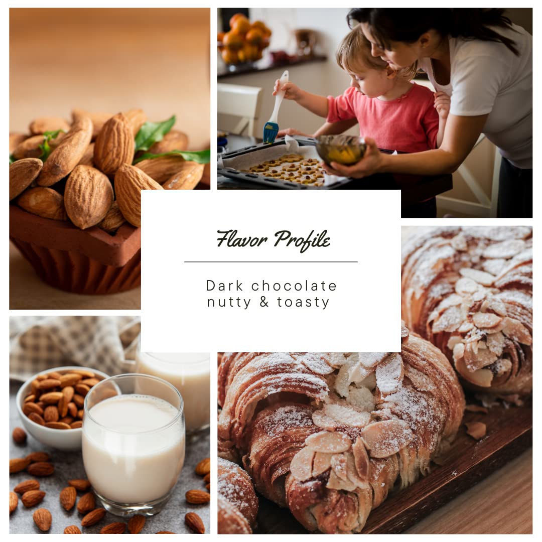 Native Vanilla - Pure Almond Flavor - 4 Fl Oz - Pure Flavors And Extracts - Perfect For Cooking, Baking, And Dessert Crafting