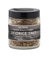Saltverk Licorice Sea Salt - 3.17 Ounces Jar - Hand Harvested Gourmet - Sustainably Made