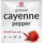 DEAL SUPPLEMENT Ground Cayenne Pepper Powder Extra Hot 80,000 Heat Units 5 Pound Non-GMO MSG Free