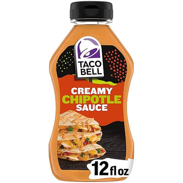 Taco Bell Chipotle Creamy Sauce, 12 Fl Oz (Pack Of 8)