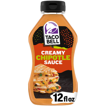Taco Bell Chipotle Creamy Sauce, 12 Fl Oz (Pack Of 8)