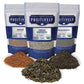 Organic Positively Tea Company Tea Variety Sampler, Loose Leaf, 4 Ounce, 3 Pack