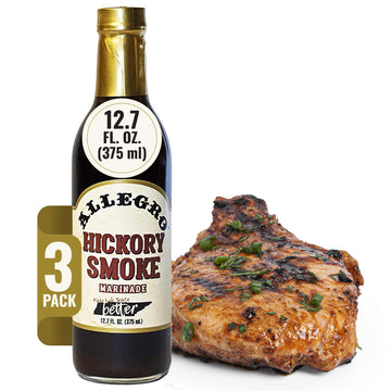 ALLEGRO - The Marinate Everything Marinades - Hickory Smoke 12.7 oz, Pack of 3
