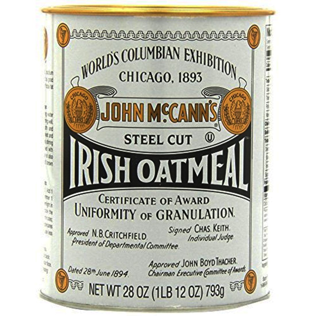 McCanns Irish Oatmeal Tin - 6 Tins, Model 88000020