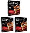 Cafe Pho Vietnamese 3In1 Instant Coffee Mix, Iced Milk Coffee, Cafe Sua Da, Single Serve Coffee Packets, Box Of 9 Sachets, Pack