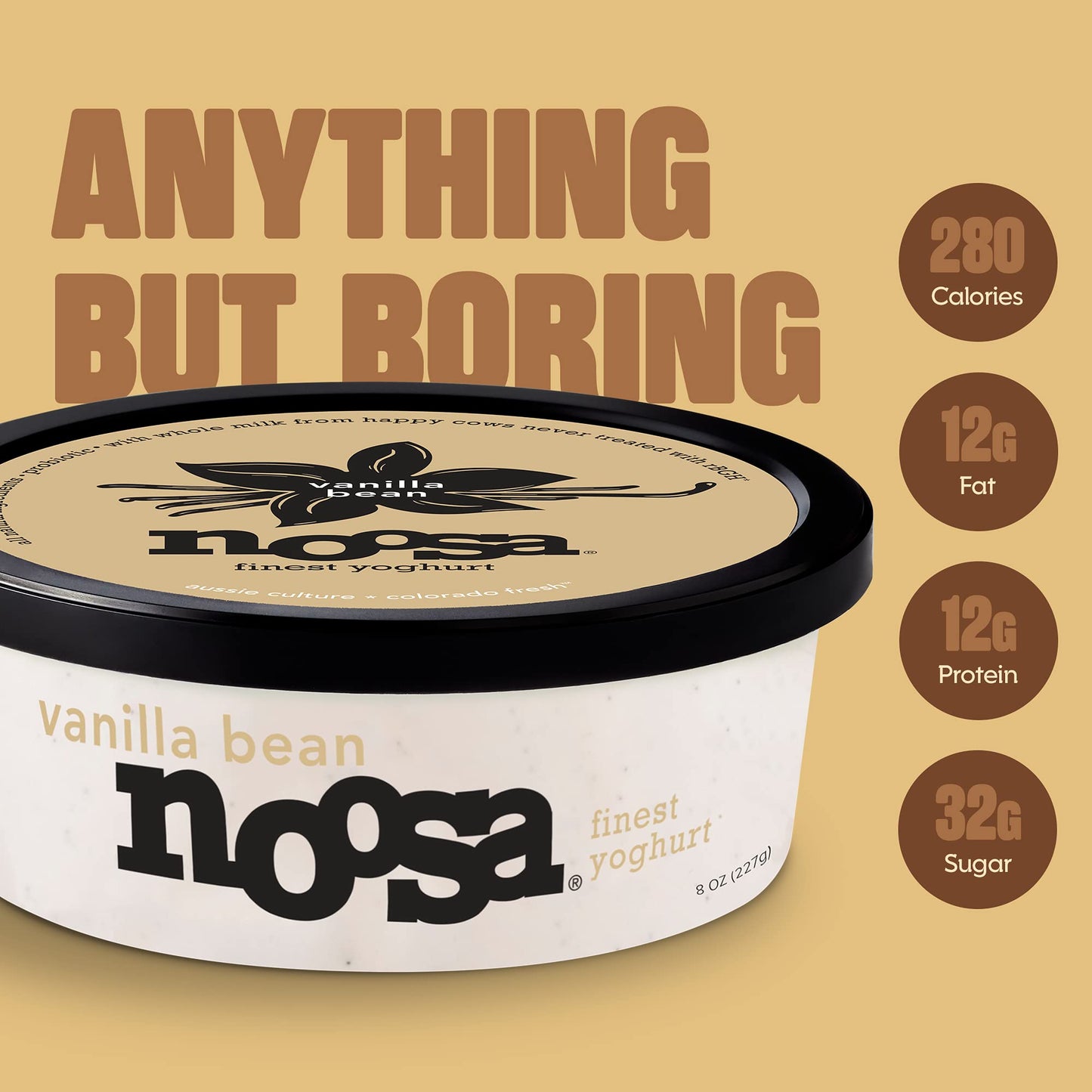 NOOSA YOG VANILLA BEAN (12x8.00)
