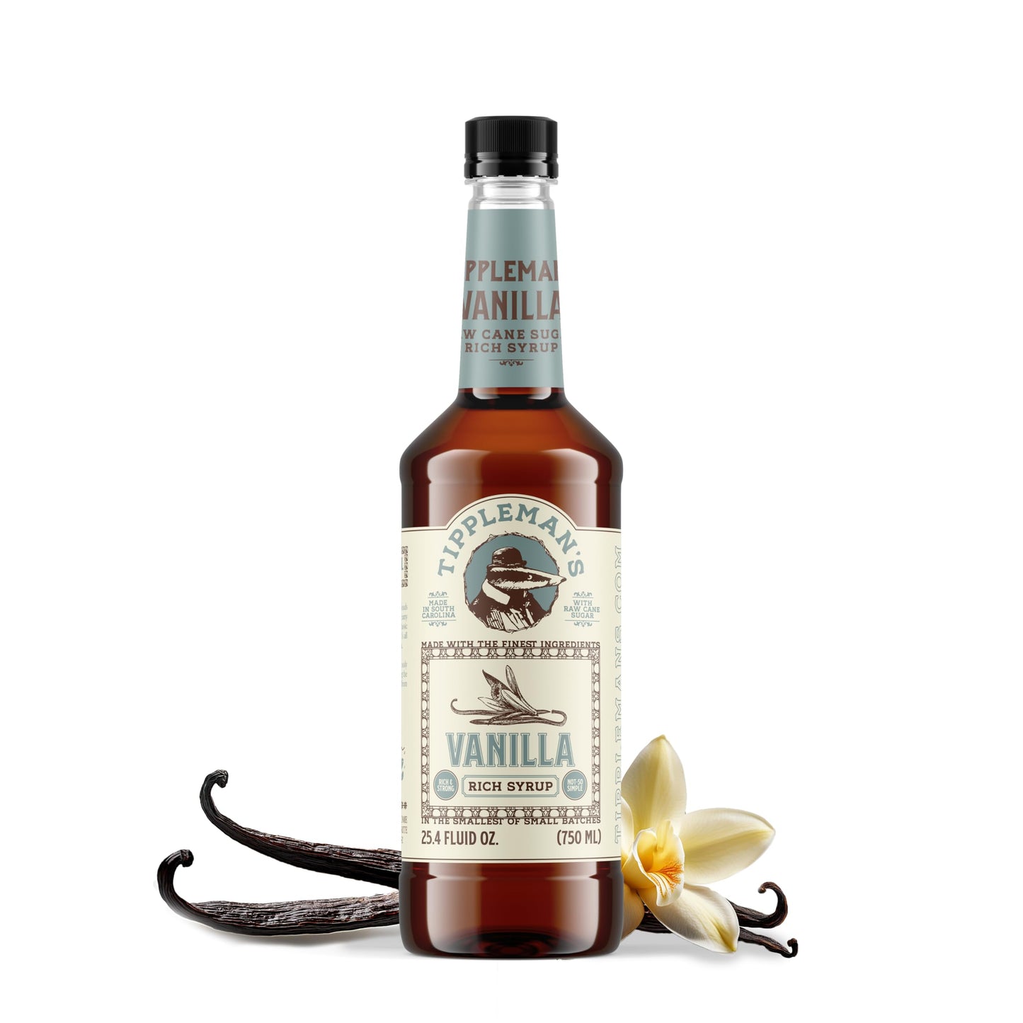 Tipplemans Vanilla Coffee Syrup - Rich Flavor for Drinks & Baking - 25.4 Fl Oz