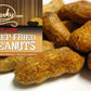 Jerky.Com Deep Fried Peanuts In Shell Sampler 3 Pack - Gourmet Flavors Include Salted, Roasted Garlic, Spicy Hot - Peanuts In Sh