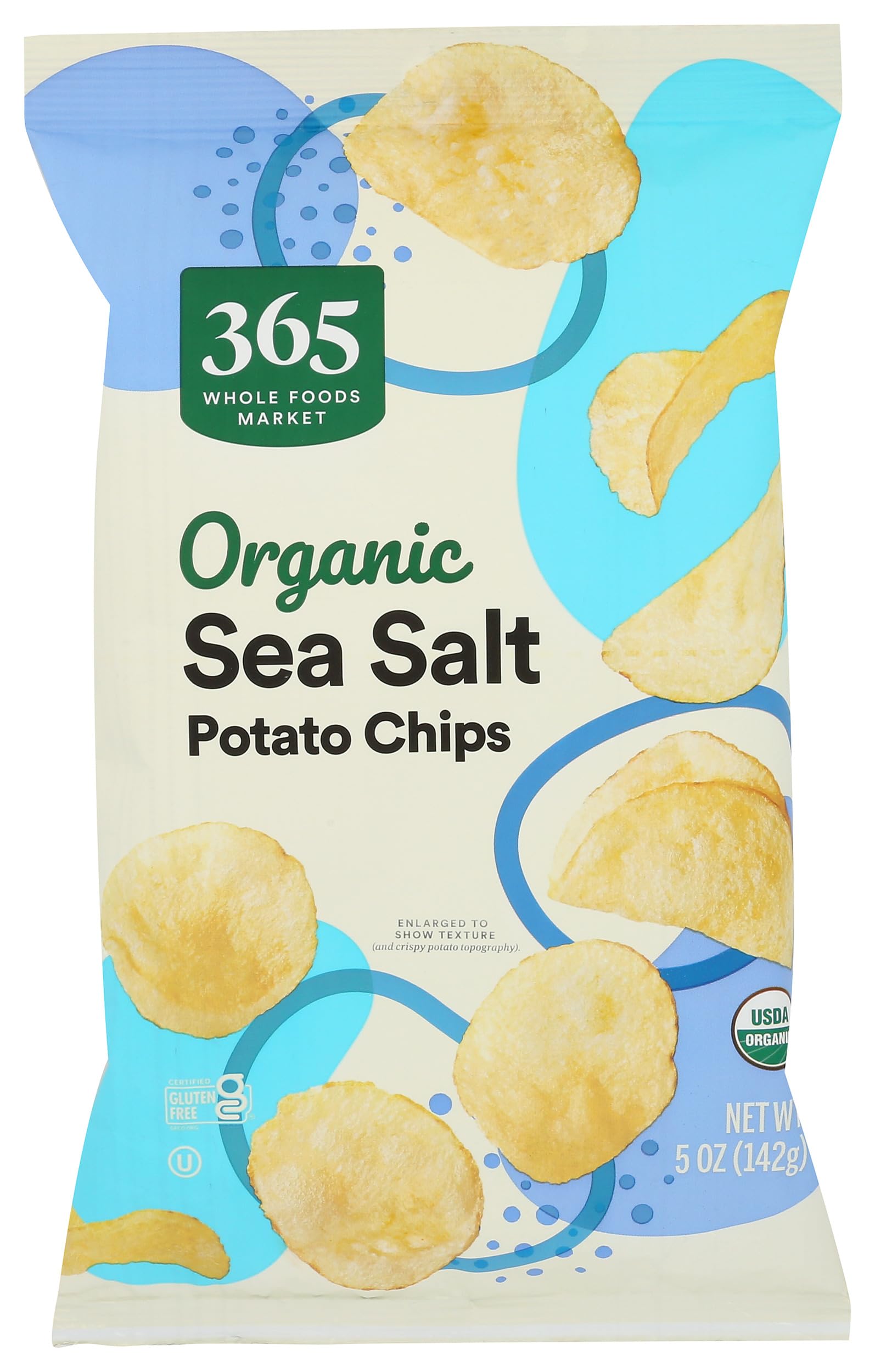 365 by Whole Foods Market, Chip Potato Classic Sea Salt Organic, 5 Ounce