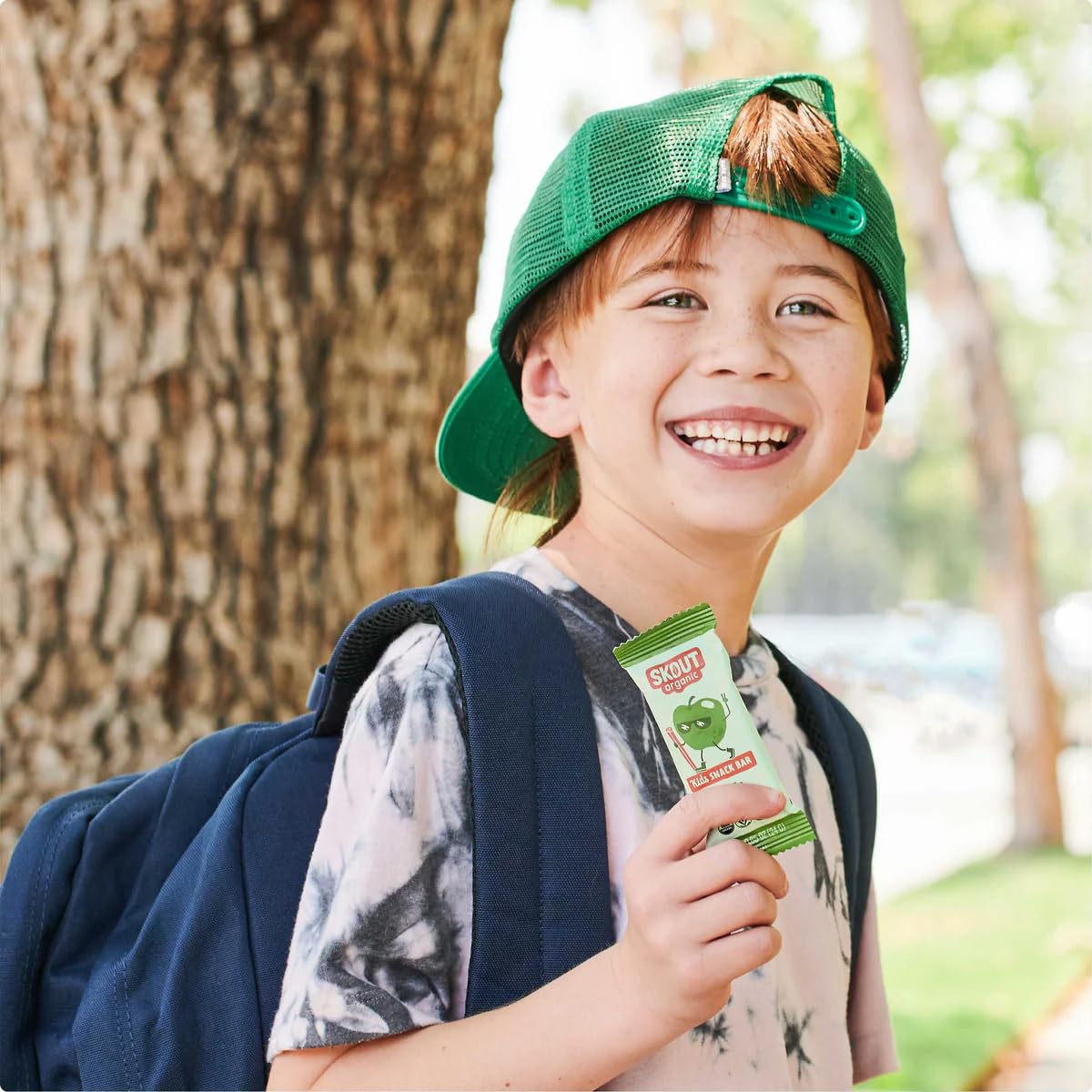 Skout Organic Apple Pie Kids Snack Bars (18 Pack) | Organic Kids Snack Bars | School Snacks & Lunch Snacks | No Refined Sugar |