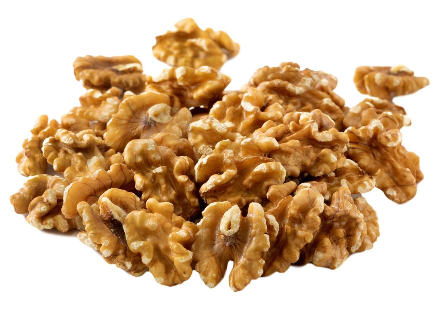 NUTS U.S. California Walnuts Shelled Halves & Pieces Non-GMO 2 lbs Resealable Bag