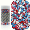 Dynastang Patriotic Stars & Pearls & Jimmy Sprinkles Edible Stars Cake Decorating Stars Cake Decorations Cupcake Toppers Cookie 