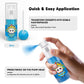 CAKESTAR Edible Glitter Spray - 10g Luster Dust for Cakes, Drinks, Cupcakes - Blue