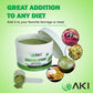 AKI Broccoli Sprout Powder - Ideal in Vitamins & Sulforaphane - Superfood for Green Veggie Smoothie Beverage or Meal - Non GMO (