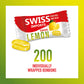 Swiss Imports Sugar Free Bonbons Hard Candy Drops, Lemon, 200 Individually Wrapped Pieces, 500G/17.6Oz