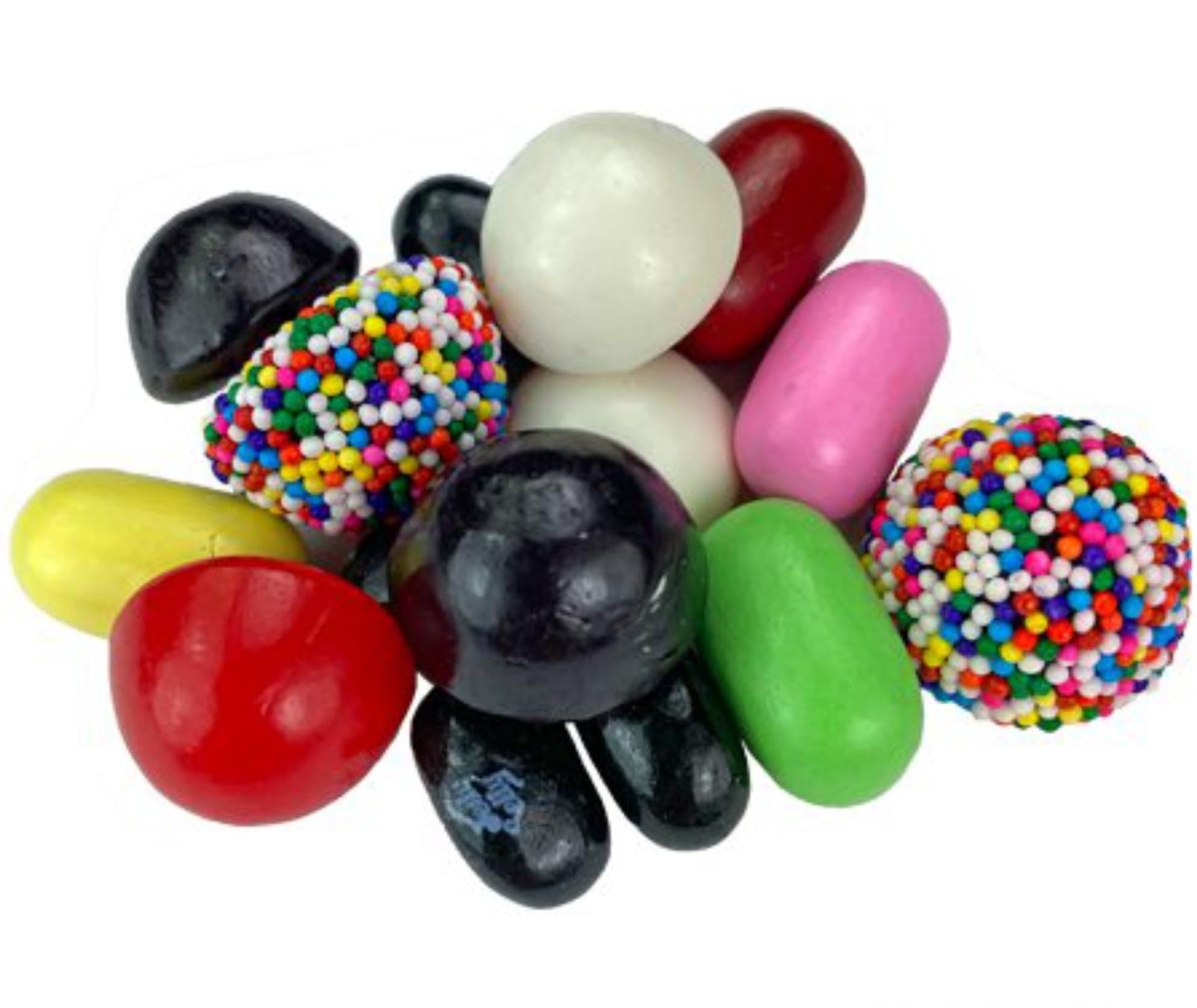 By The Cup Licorice Bridge Mix, Including Pastels, Buttons And More, 2 Lb Bulk Bag