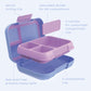 Bentgoa Pop - Leak-Proof Bento-Style Lunch Box With Removable Divider For 3-4 Compartments - Perfect For Kids 8 And Teens, Micro