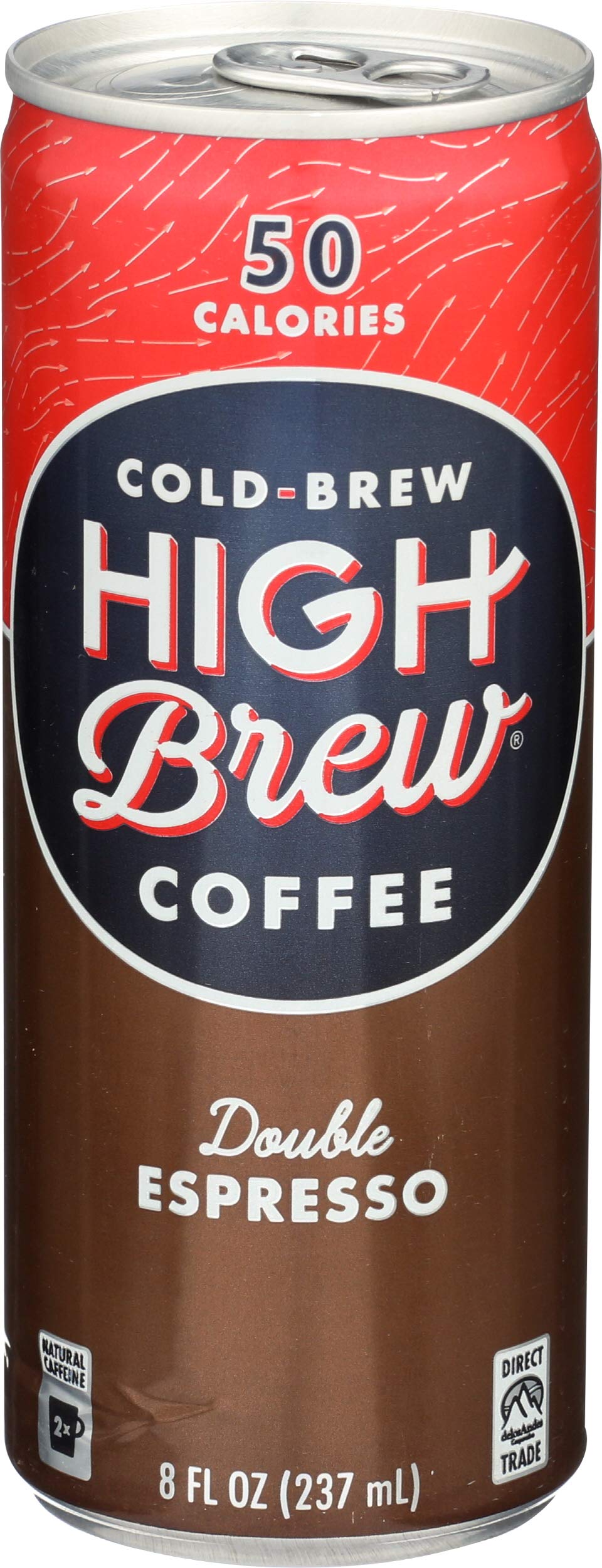 High Brew Coffee Cold-Brew Double Espresso, 8 Oz
