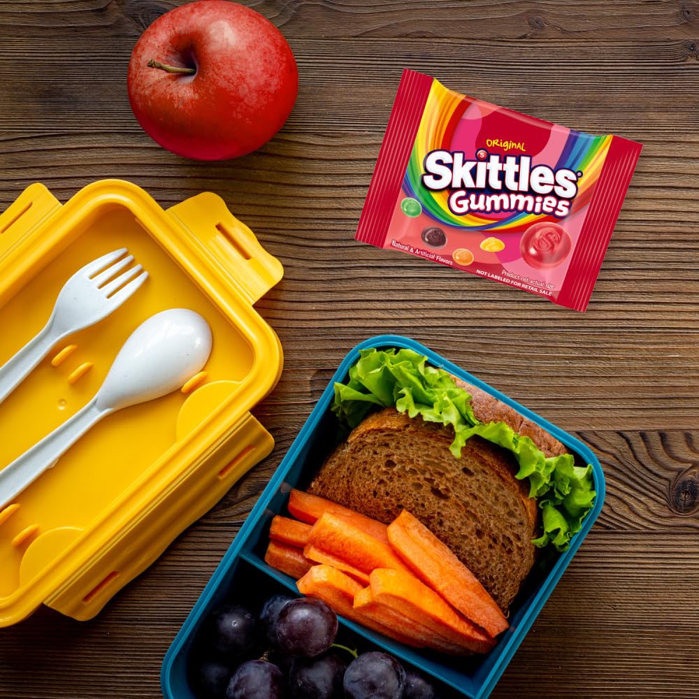 SKITTLES Original, SKITTLES Wild Berry, SKITTLES Gummies & LIFE SAVERS Gummies Nut Free Individually Wrapped Trick or Treat Hall