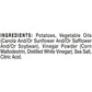 Kettle Brand Potato Chips, Sea Salt & Vinegar Kettle Chips, Snack Bag, 1.5 Oz (Pack Of 24)