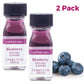 Lorann Blueberry Super Strength (With Natural Flavors), 1 Dram Bottle (.0125 Fl Oz - 3.7Ml) - 2 Pack